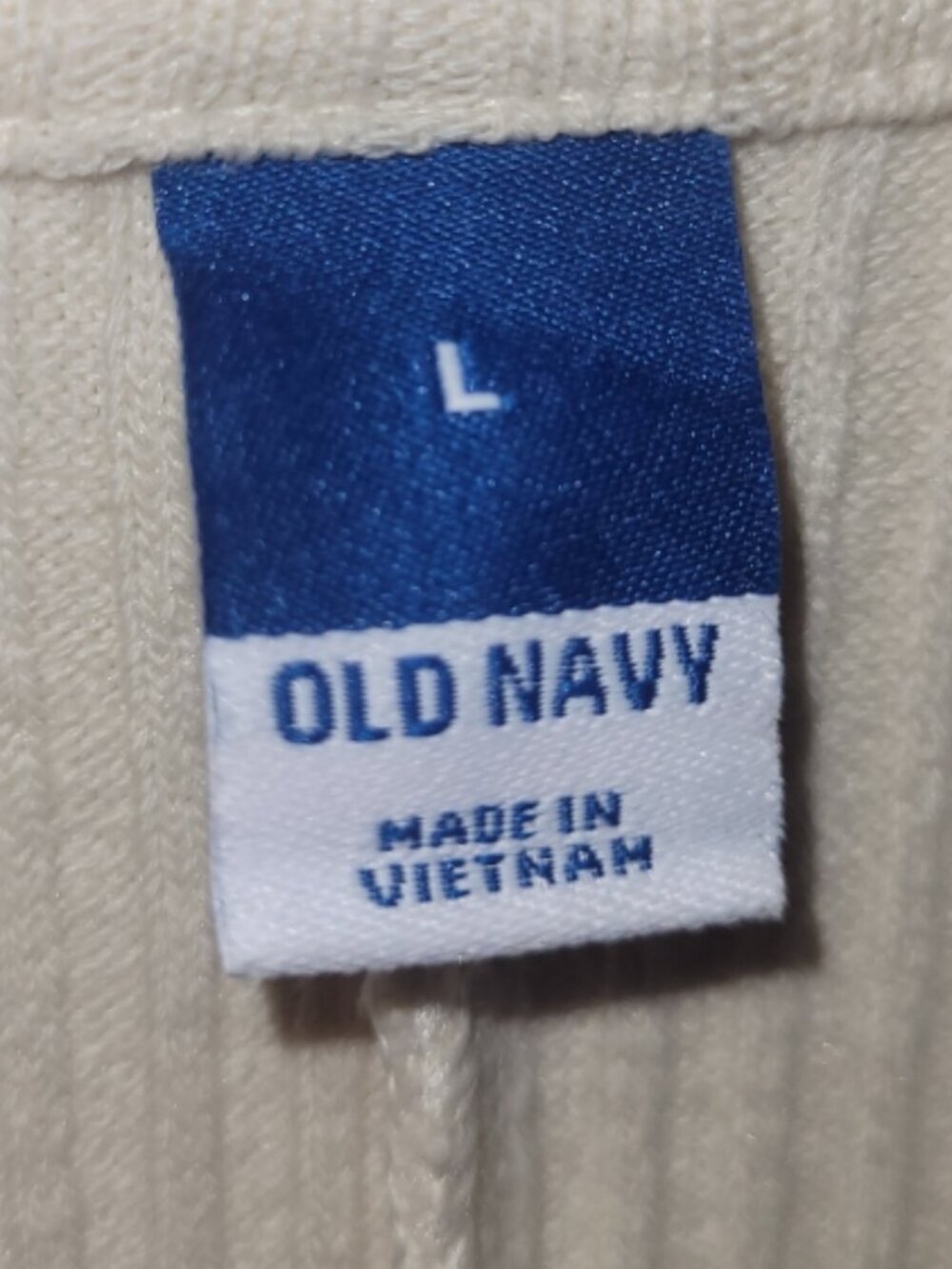 Old Navy Large Cream Sweater dress - Picture 2 of 3